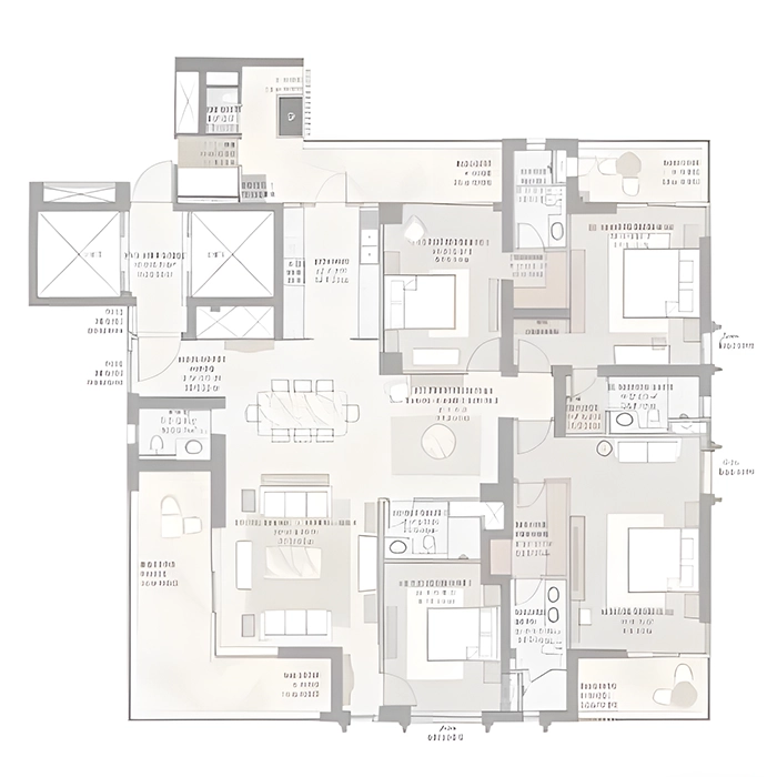 TARC Ishva Club House Plan